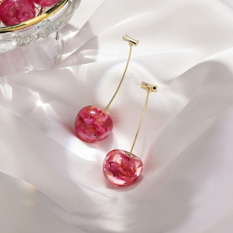 Red Cherry Earrings
