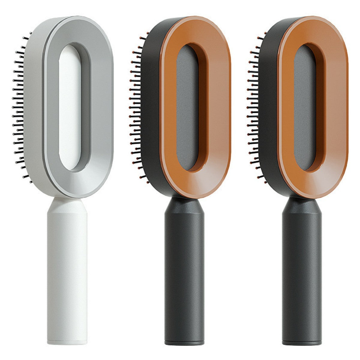 Self Cleaning Hairbrush,3D Air Cushion Hairbrushes for Women