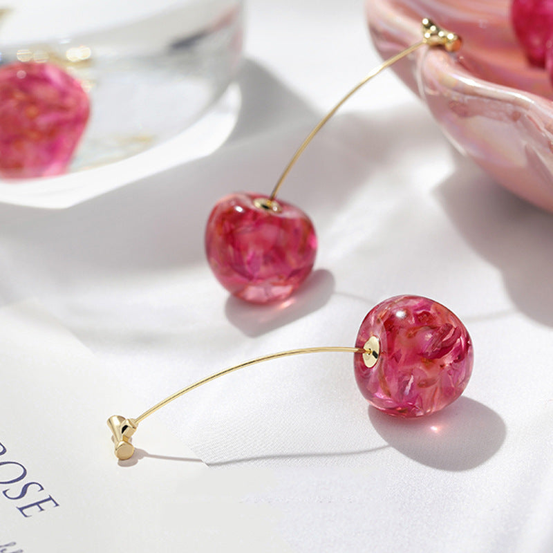Red Cherry Earrings