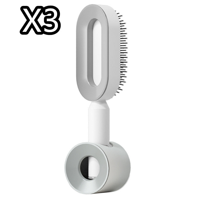 Self Cleaning Hairbrush,3D Air Cushion Hairbrushes for Women