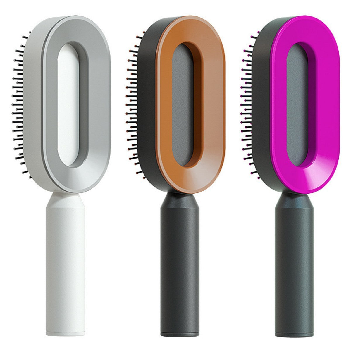 Self Cleaning Hairbrush,3D Air Cushion Hairbrushes for Women