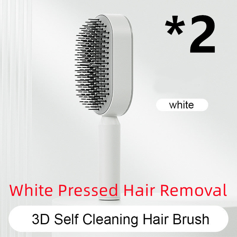 Self Cleaning Hairbrush,3D Air Cushion Hairbrushes for Women