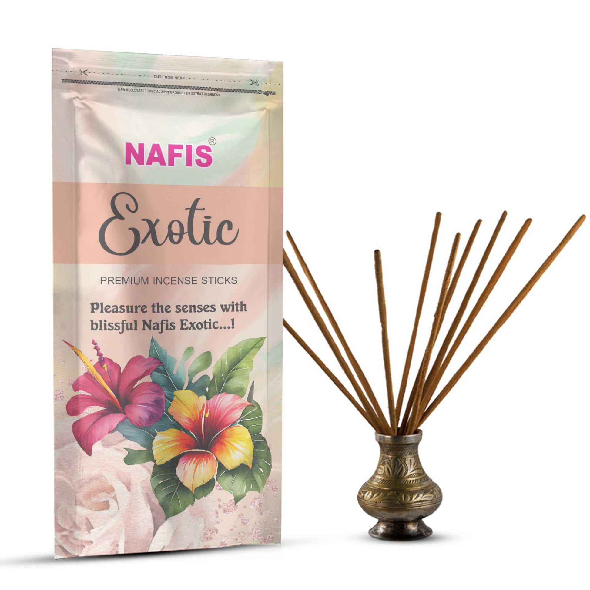 Nafis Incense Sticks Agarbatti Long Lasting Exotic Fragrance of Lily