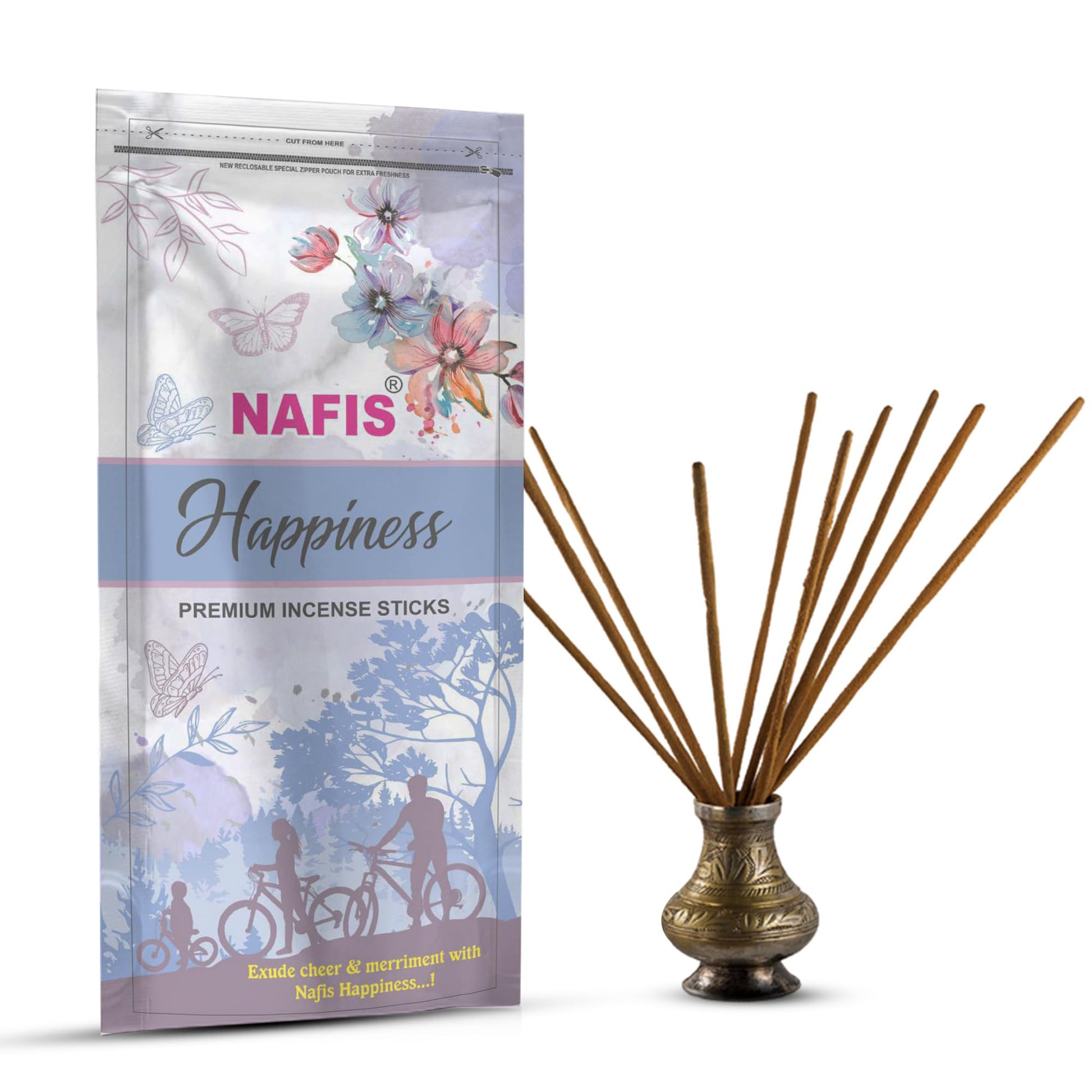 Nafis Incense Sticks Agarbatti Long Lasting Exotic Fragrance of Lily