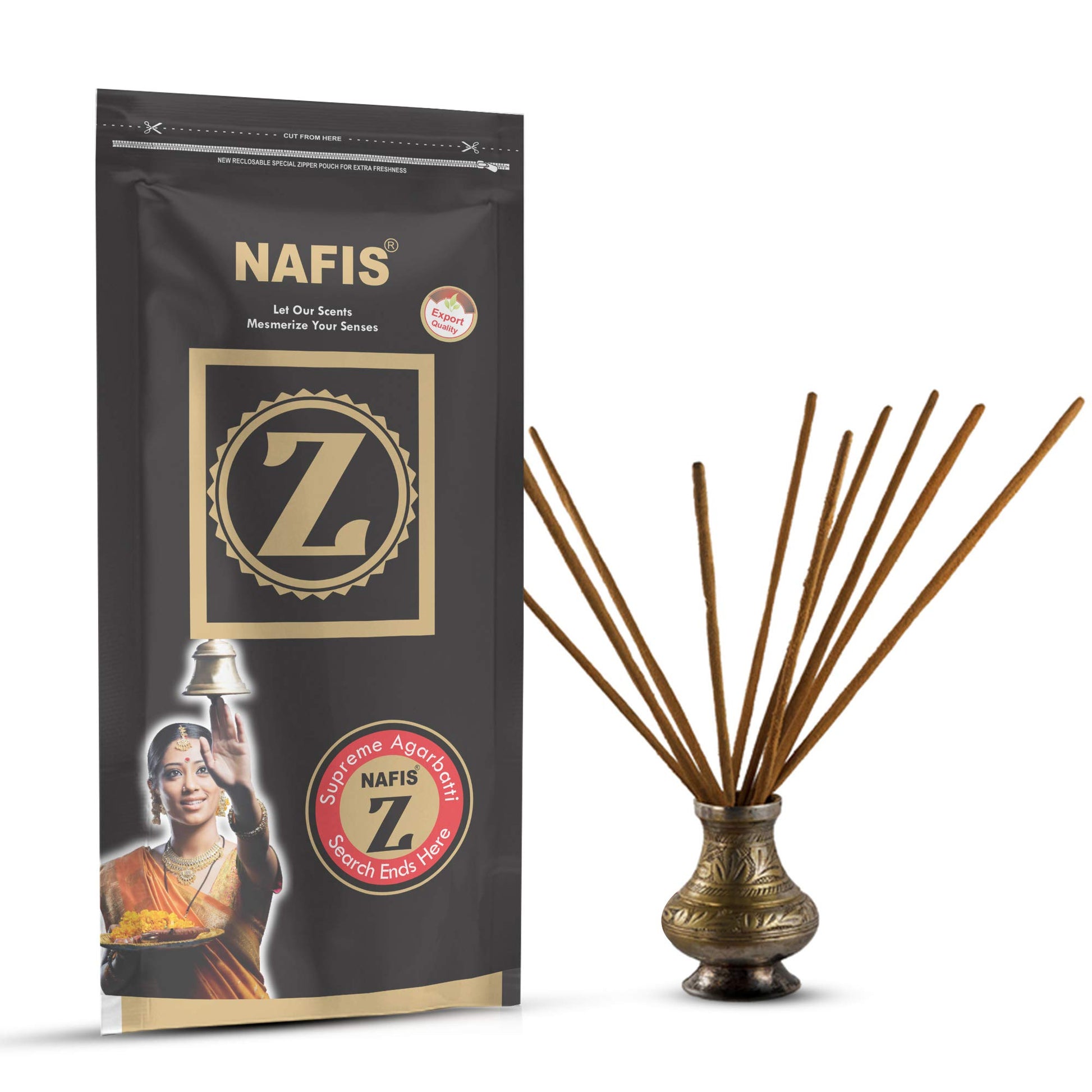 Nafis Natural Incense Stick Agarbatti Long Lasting Combo Fragrance