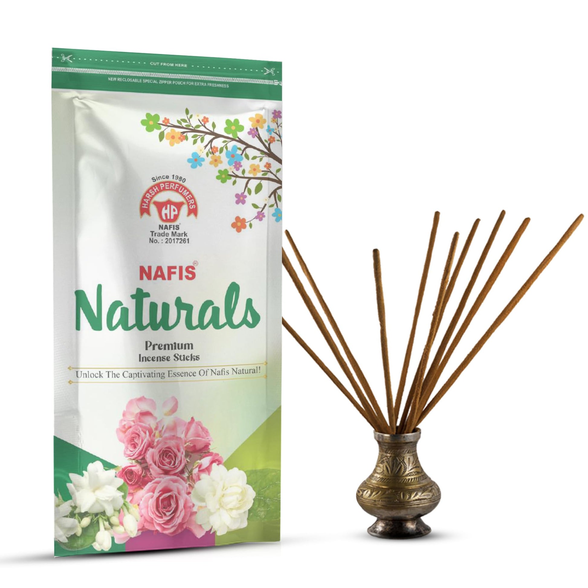 Nafis Incense Sticks Agarbatti Long Lasting Exotic Fragrance of Lily
