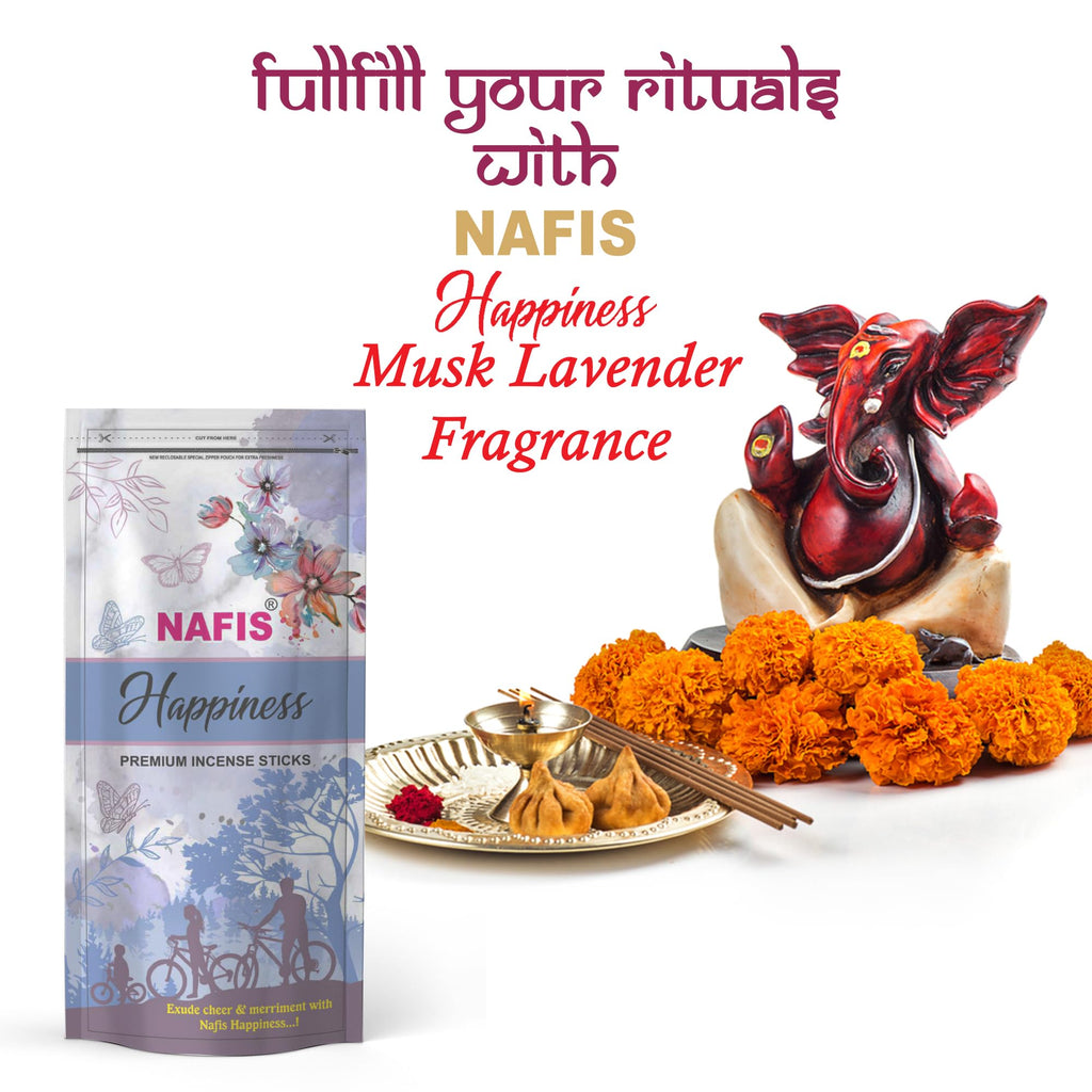 Nafis Incense Sticks Agarbatti Long Lasting Exotic Fragrance of Lily