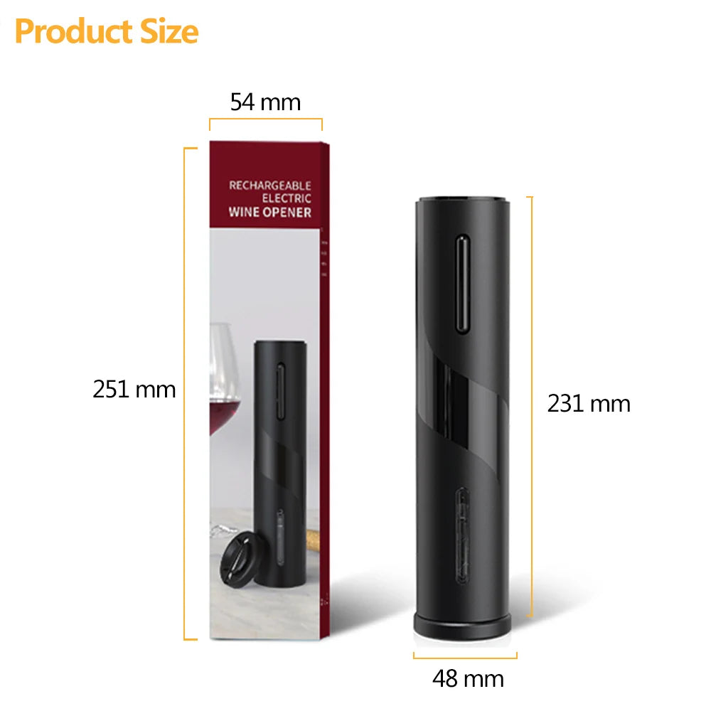 Automatic Bottle Opener for Red Wine Foil Cutter Electric Red Wine Openers Jar