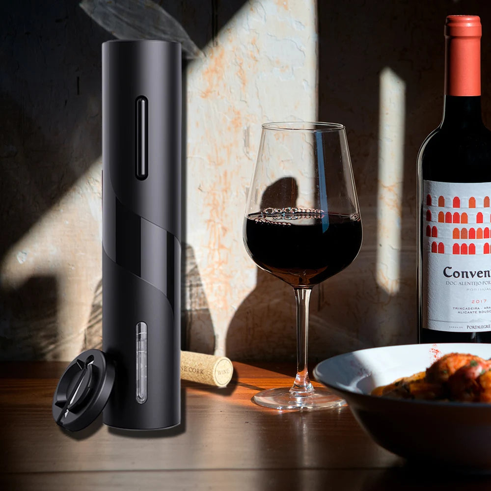 Automatic Bottle Opener for Red Wine Foil Cutter Electric Red Wine Openers Jar