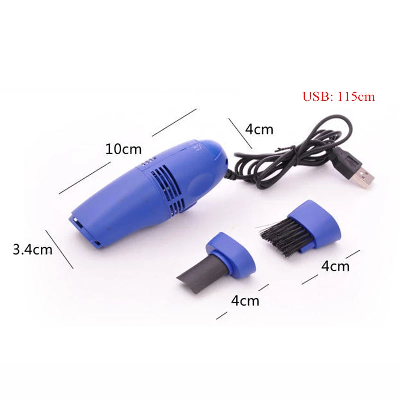 Small Portable USB Vacuum Cleaner Brush Dust Collector Computer Keyboard