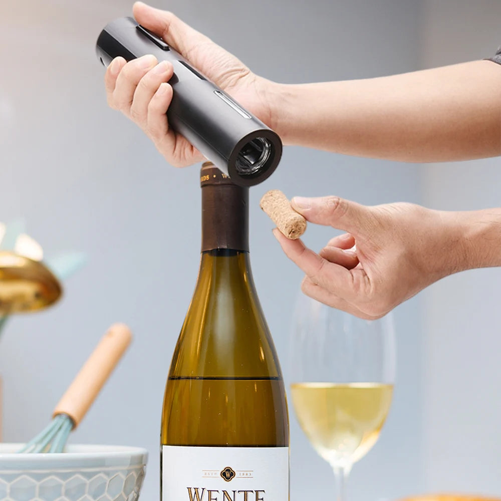 Automatic Bottle Opener for Red Wine Foil Cutter Electric Red Wine Openers Jar