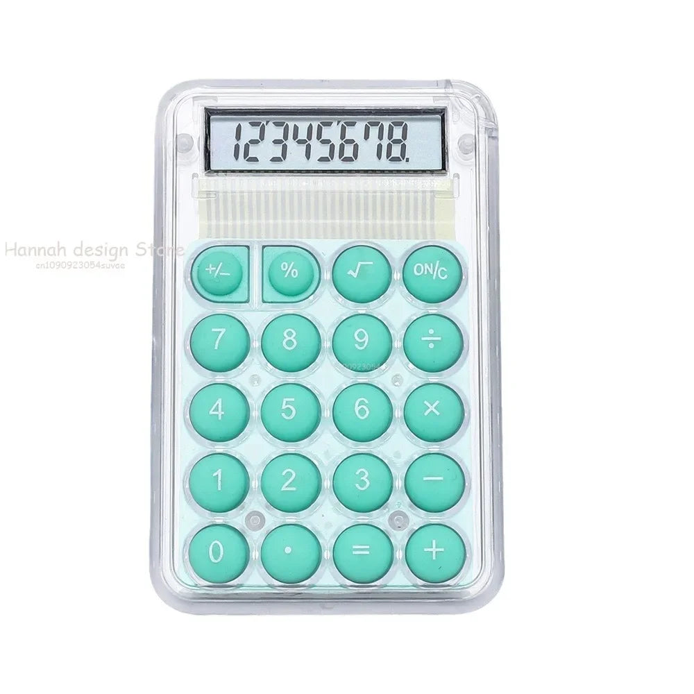 Cute Silent Calculator Mini Version Learning Auxiliary Small  Portable
