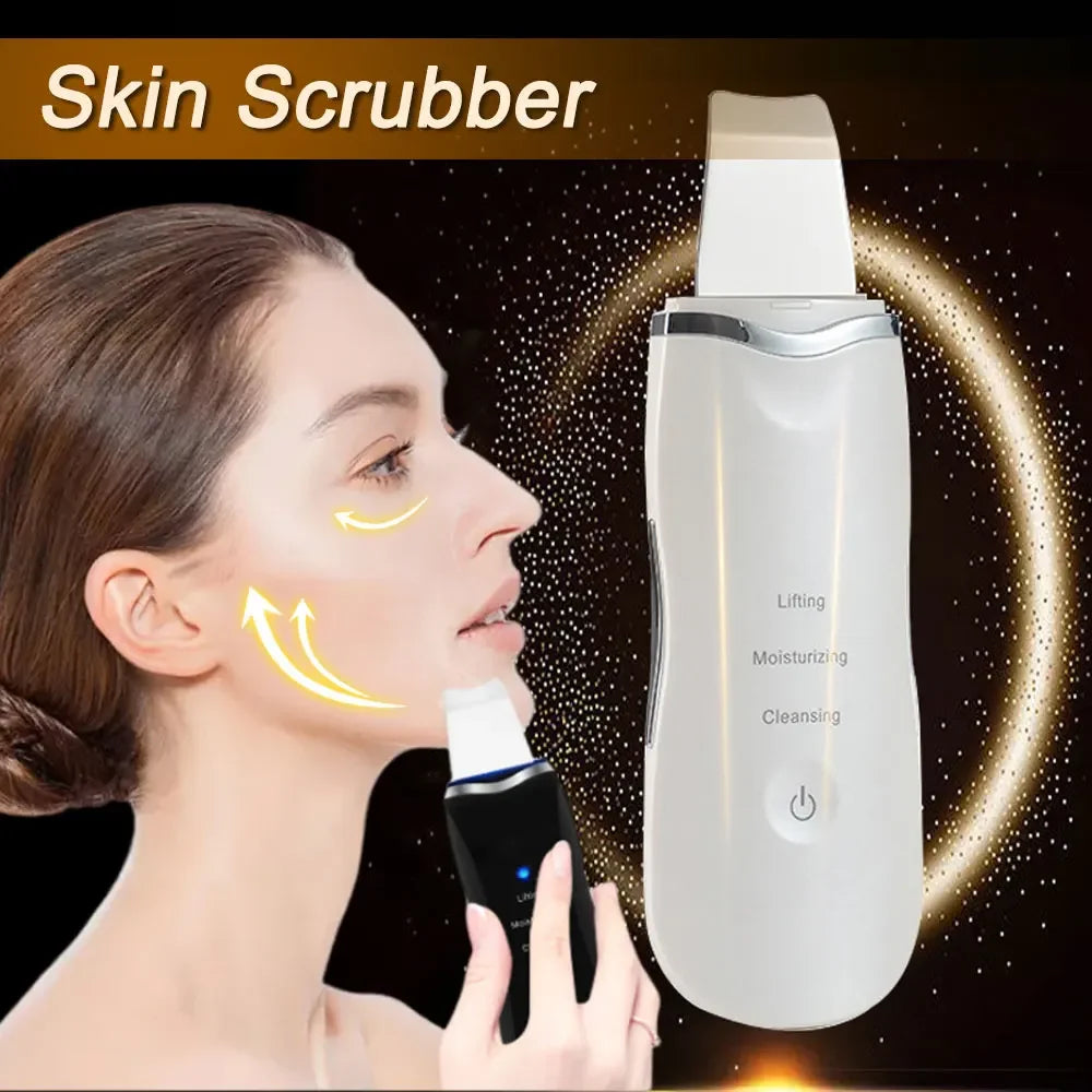 Electric Skin Scrubber Peeling Blackhead Remover Deep Face Cleaninger