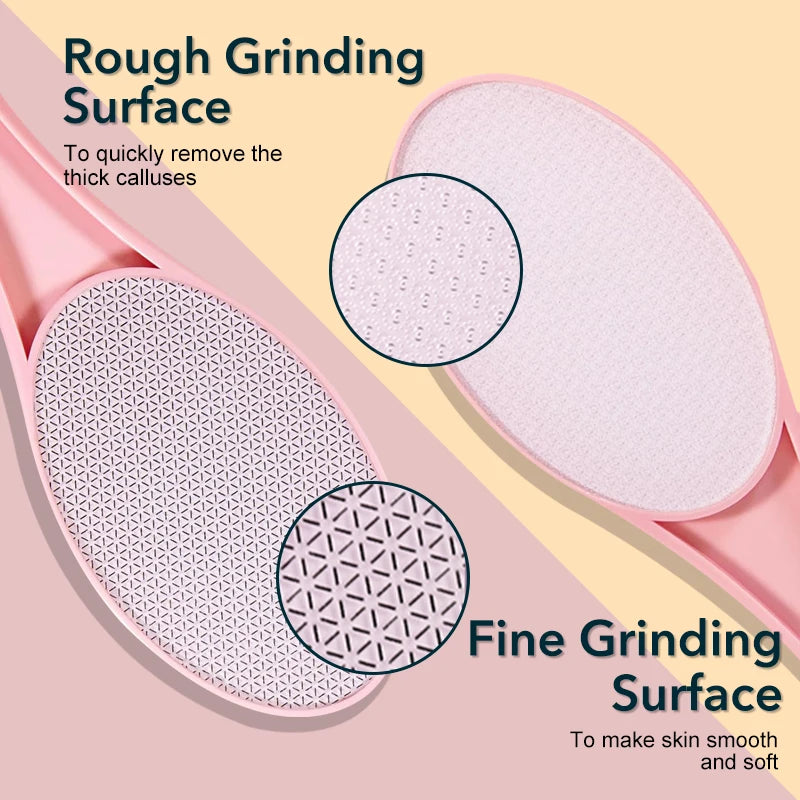 Nano Glass Foot File Callus Remover Professional Double Sided Foot Scrubber