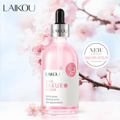 100ml LAIKOU Sakura Serum Vitamin C Essence Moisturizing Firming Brightening