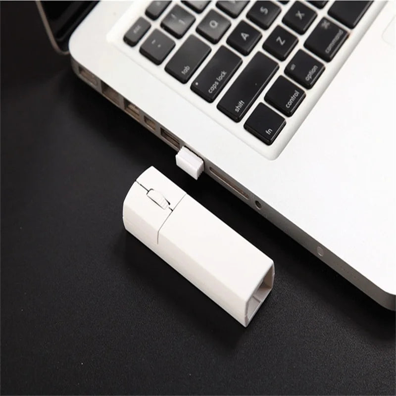 Bluetooth 2.4G Mini Wireless Pen Mouse Dual-mode Rechargeable Portable Small Optical USB Mice Computer Office Mice For Laptop PC
