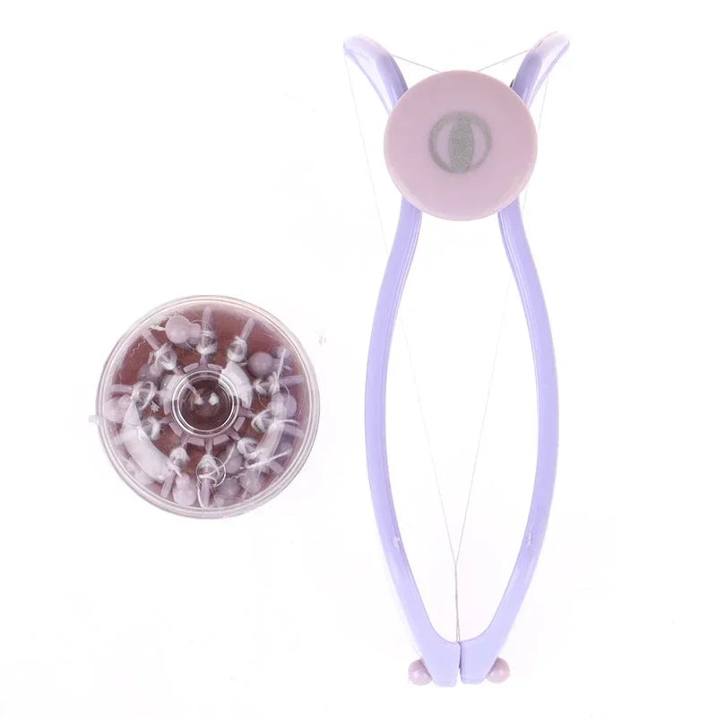 Protable Facial Hair Remover Spring Threading Face Cheeks Arm Epilator Facial