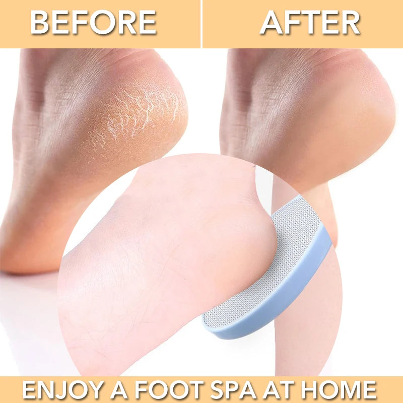 Nano Glass Foot File Callus Remover Professional Double Sided Foot Scrubber