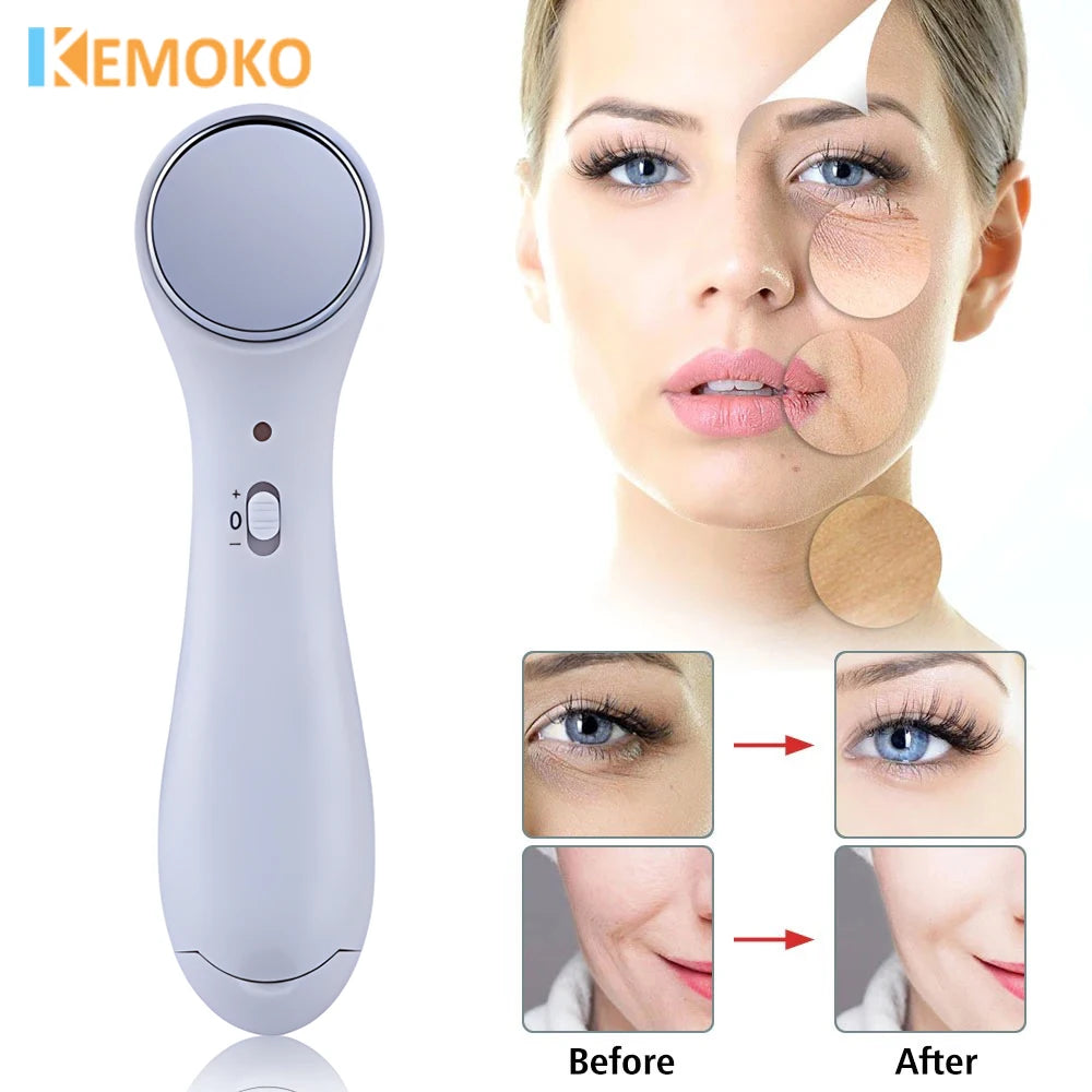 Electronic Cleaner Beauty Iontophoresis Skin Care Facial Woman Anti-wrinkle