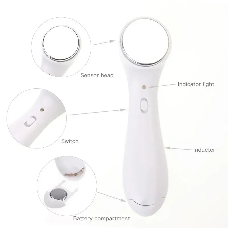 Electronic Cleaner Beauty Iontophoresis Skin Care Facial Woman Anti-wrinkle