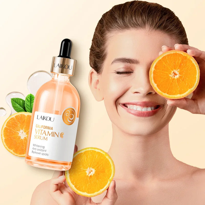 100ml LAIKOU Sakura Serum Vitamin C Essence Moisturizing Firming Brightening