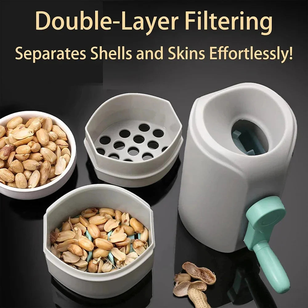Automatic Peanut Sheller Food Grade Peanut Peeler Efficient Peanut De-Shelling