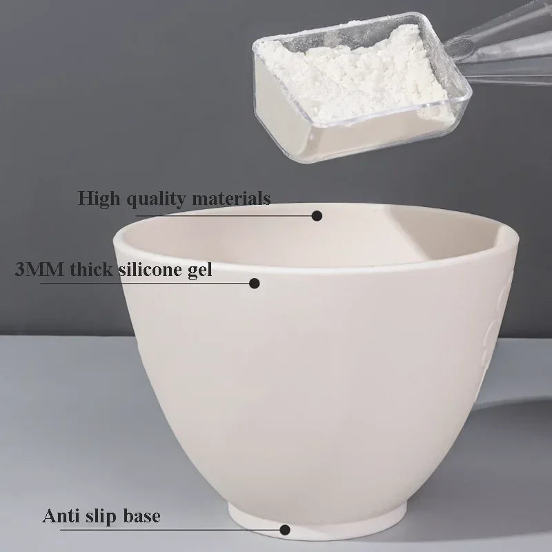 Facial Brush Mask Bowl Spoon Set Mask Brush Bar DIY Beauty Tools Mixing Tools