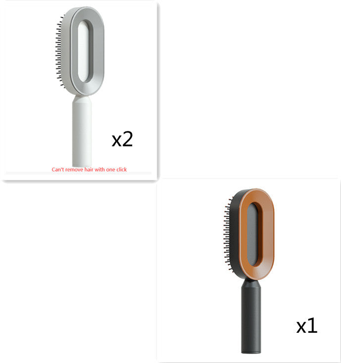Self Cleaning Hairbrush,3D Air Cushion Hairbrushes for Women