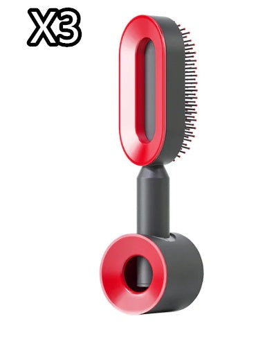 Self Cleaning Hairbrush,3D Air Cushion Hairbrushes for Women