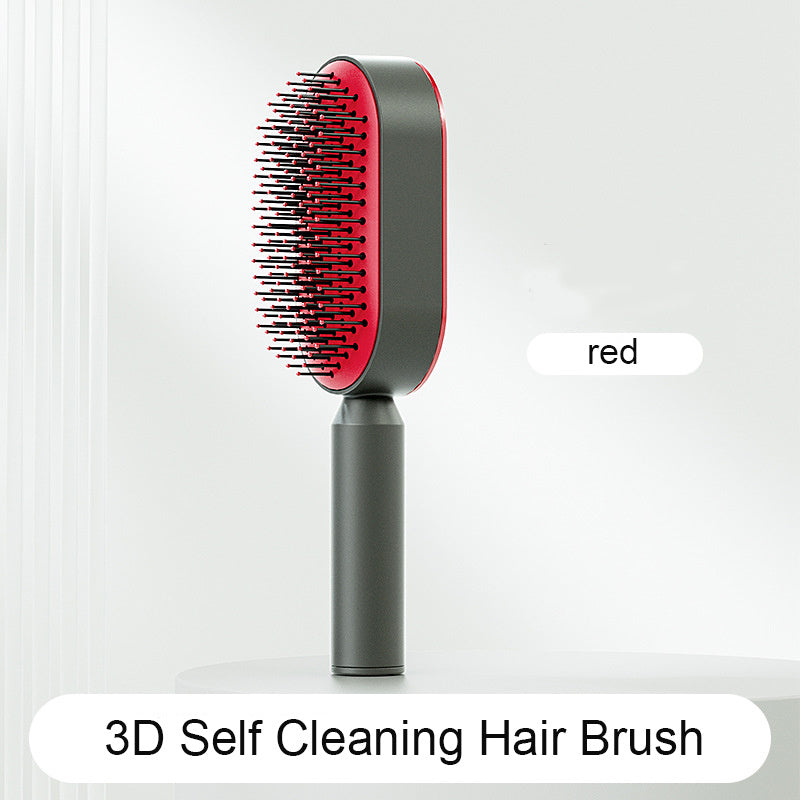 Self Cleaning Hairbrush,3D Air Cushion Hairbrushes for Women